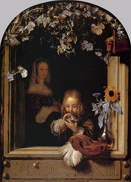frans-van-mieris-boy-blowing-bubbles