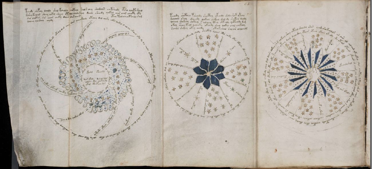 Pagina del Manoscritto Voynich 4-2